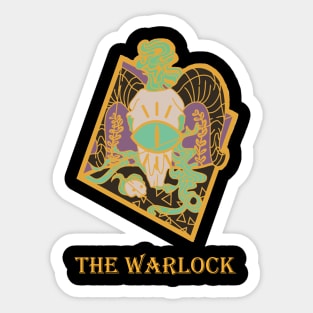 The Warlock coat of arms Sticker